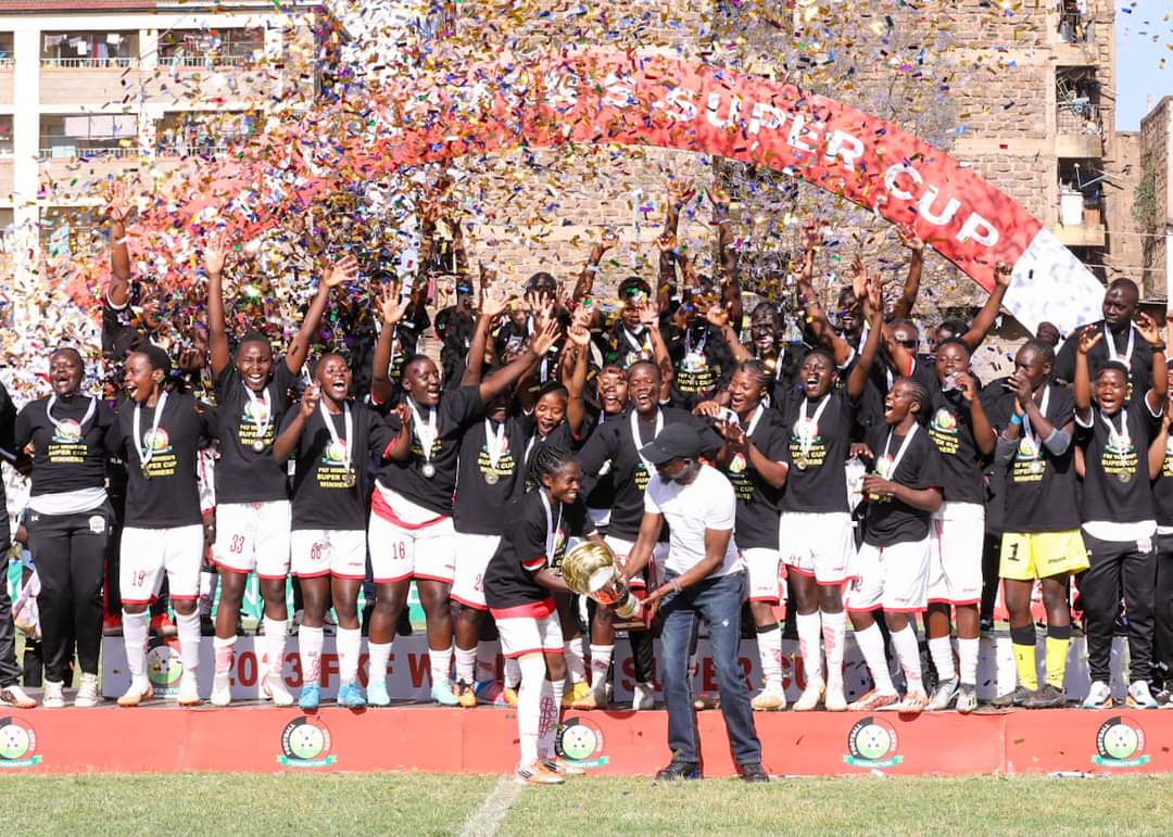  Ulinzi Starlets crowned  the FKF Women Super Cup Champions
