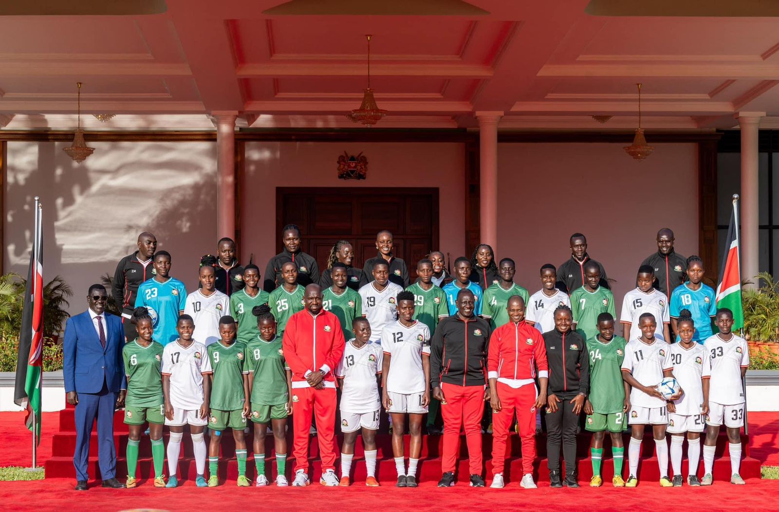 President Ruto Flags Off JUNIOR STARLETS ahead of U-17 World cup