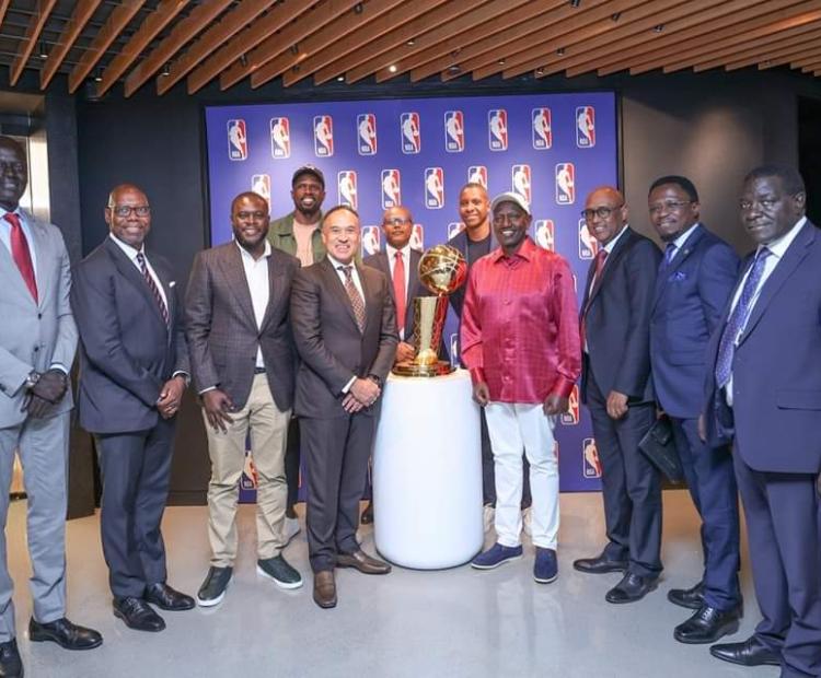 KENYA-NBA SIGNS MOU FOR TALENTS AND INFRASTRUCTURE DEVELOPMENT